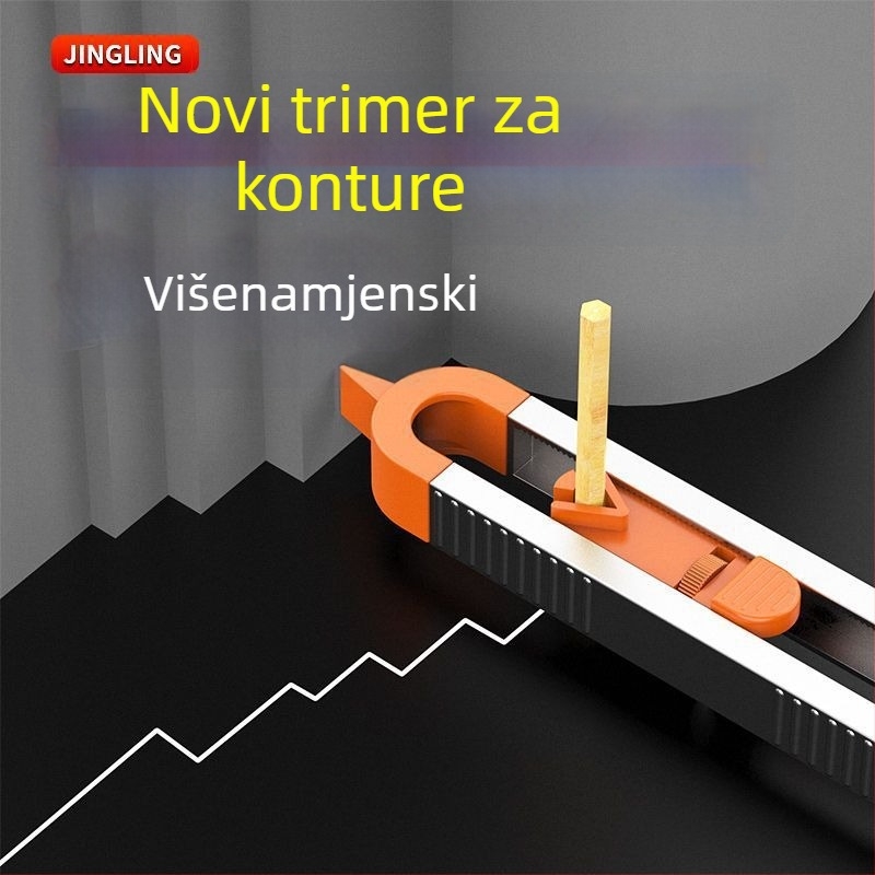 Konturni mjerač za pločice i ekstraktor oblika – precizan mjerač za nepravilne konture i alat za crtanje linija