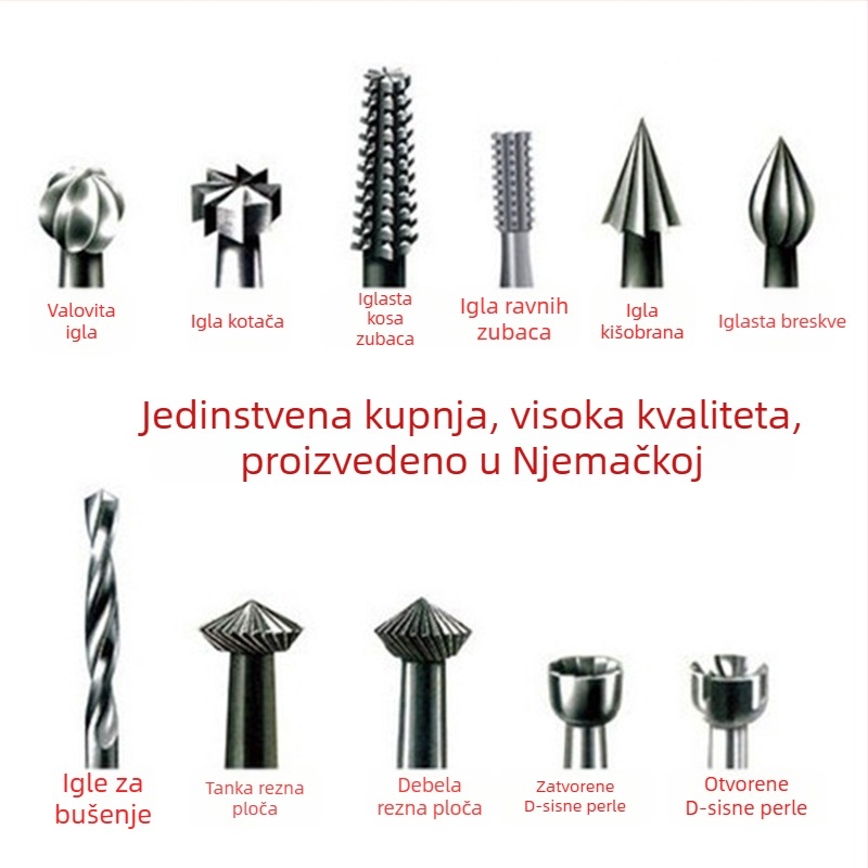 Blue Box 256A Otvorena igla za perle, mikro-ukrasni rezač za nakit, držač 2.35 mm