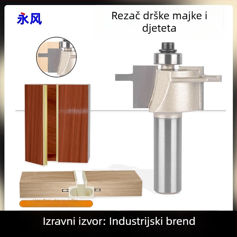 Frez za kanale za ormariće s ugrađenim ručkama — 1/2 ručke