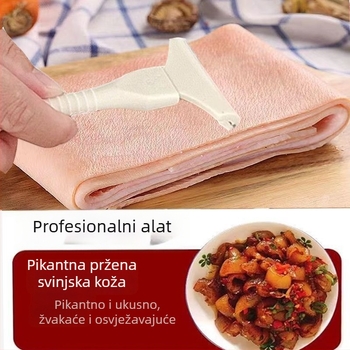 Poseban nož za struganje svinjske dlake, svinjske vune, svinjskih kopita i uklanjanje ulja