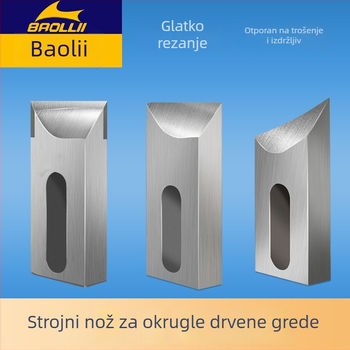 Lama od visokog brzinskog čelika za obradu drveta, za okrugle šipke