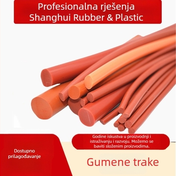 Silikonska gumena brtvila s EPDM posebnim oblikom, prilagođena proizvodnja, otporna na koroziju.