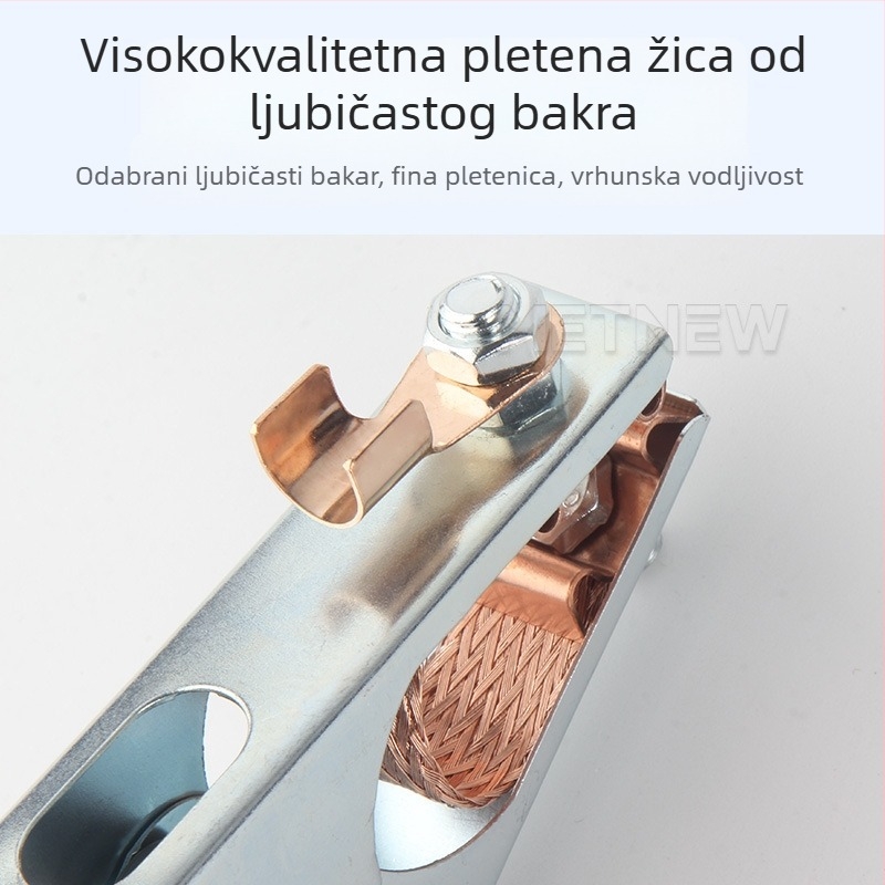 Uzemljiva kliješta za zavarivanje i dodaci – kliješta za uzemljenje za TIG/Arc zavarivanje, bakreni uzemljivački kabel