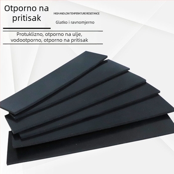 Nitrilne gumene trake otporne na ulja, visokoelastične jastučići za ublažavanje udara i brtvene trake za obradu izolacijskih ploča