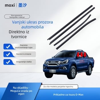 Gumeni brtvilo za okvir vrata i staklo prozora za D-Max 04-11