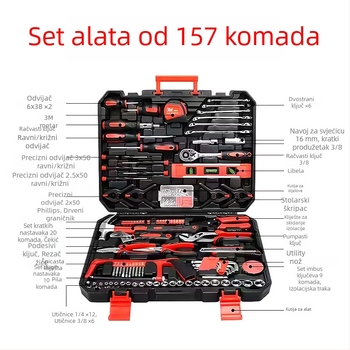 157-dijelni kućni komplet alata – električni i ručni alati