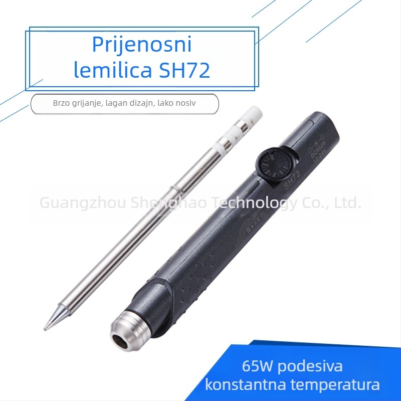 SH72 Prijenosna mini lemilica, 65W, podesiva temperatura 220–400°C