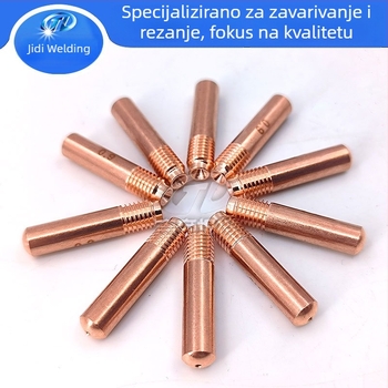 16-dijelni Hobate zavarivački pribor set s 120/125/135/140/175/180 spojnim šipkama i 00067 vodljiva mlaznica