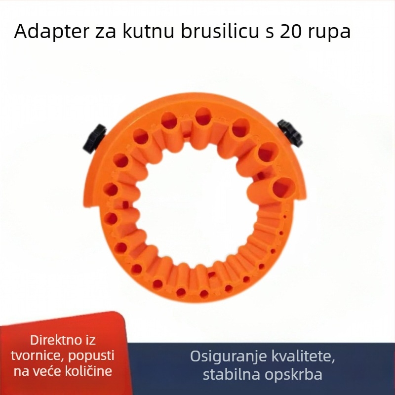 Alat za oštrenje bušilica i držač bušilica za kutnu brusilicu, novi model