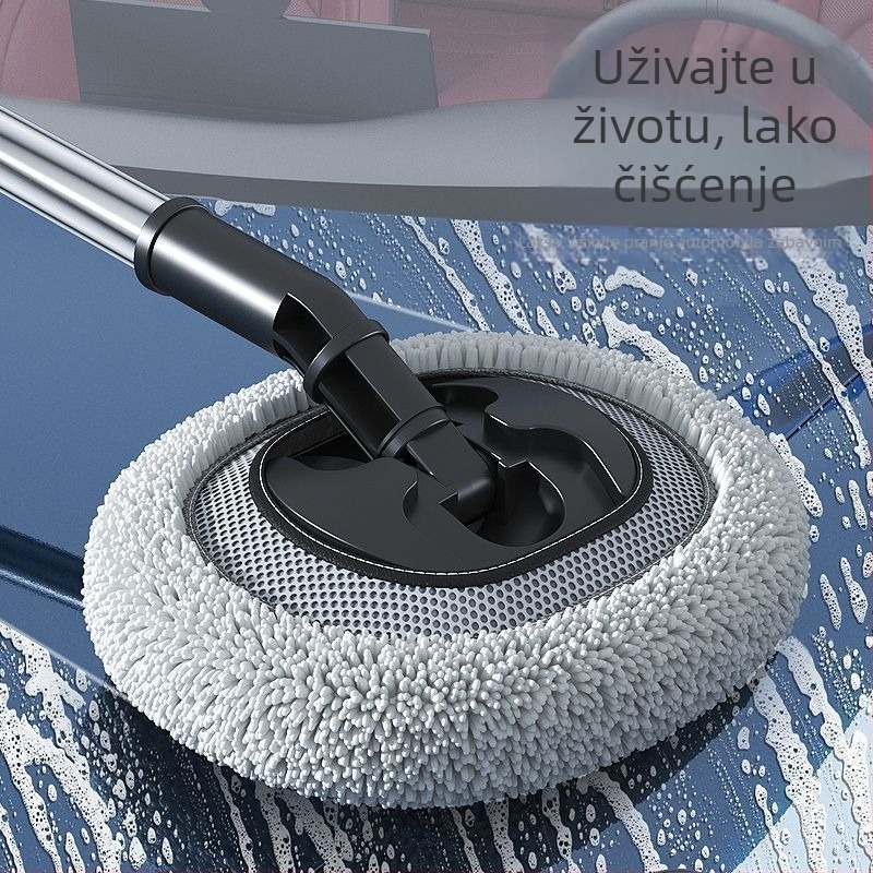 Proširivi mop za pranje automobila od mekih chenille vlakana