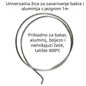 Žica za zavarivanje s jezgom fluoksa za nehrđajući čelik, bakar i aluminij – zavarivanje pri niskoj temperaturi