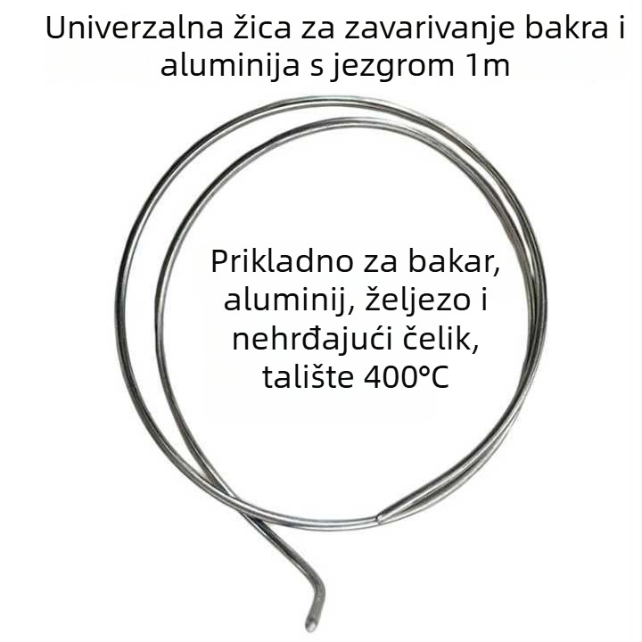 Žica za zavarivanje s jezgom fluoksa za nehrđajući čelik, bakar i aluminij – zavarivanje pri niskoj temperaturi