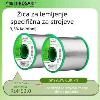 Bezolovna lemna žica za potpuno automatsku lemnu mašinu, sadržaj smole 3,5%