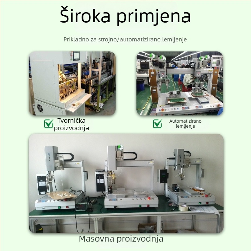 Bezolovna lemna žica za potpuno automatsku lemnu mašinu, sadržaj smole 3,5%