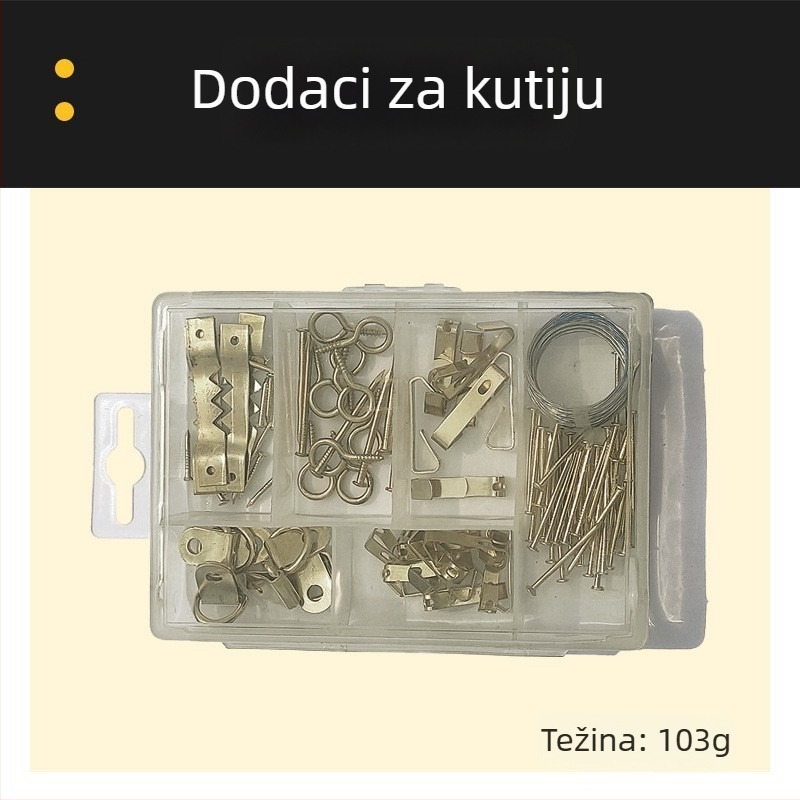 Višenamjenski nivel i alat za vješanje fotografskih okvira, stolarski alat za kačenje slika, precizno postavljanje na zid i bušenje na fiksne točke