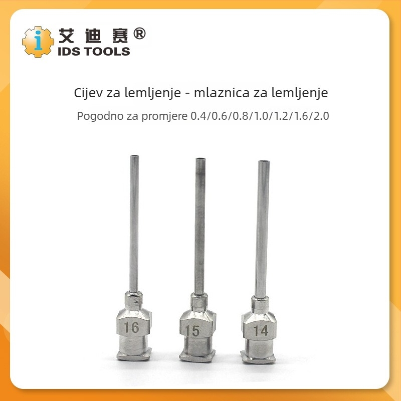 Automatski pribor za lemljenje s cijevi za napajanje olova i odvode olova, Iron Dragon cijev, serija 0,4–2,0 mm