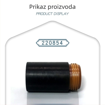 Fiksni poklop za plazma stroj za rezanje 105A, model 220854, s pištolom za rezanje, mlaznicom i potrošnim materijalom