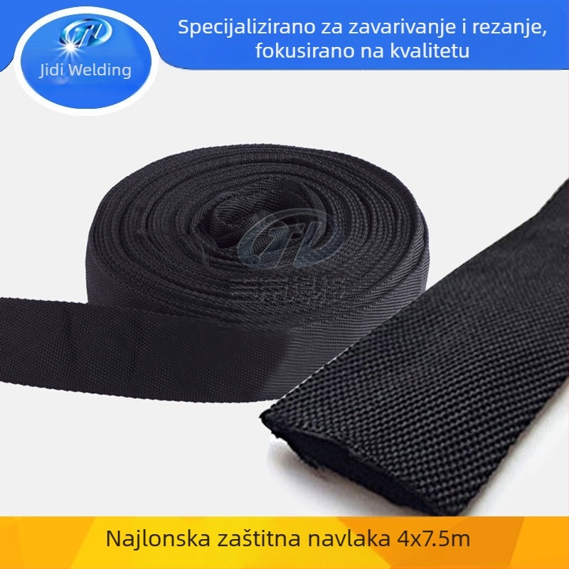 Najlonska zaštitna navlaka za zavaru pištolj i kabel, dimenzije 4 cm × 7.5 cm