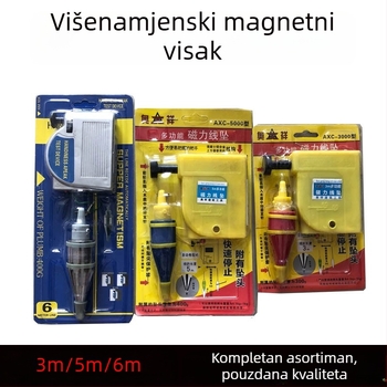 Višenamjenski magnetski utezi za viseću liniju s magnetskim čekićem, duljine 3 m, 5 m i 6 m