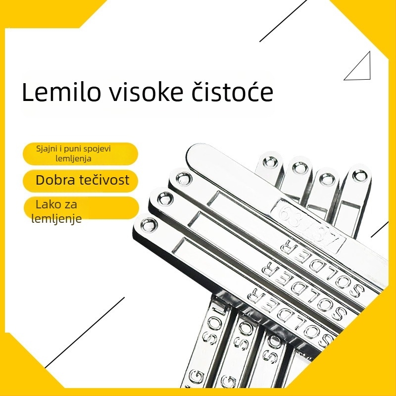 Bezolovna spaja za valovito zavarivanje, visoka čistoća kalaja, niska temperatura taljenja, blok kalaja za elektroniku