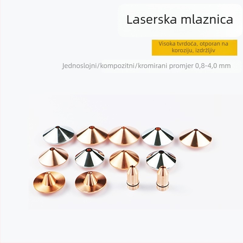 Bakrena mlaznica za lasersko rezanje, 28/32, jednostruka i dvostruka verzija