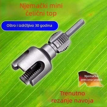 Set alata za navoj PVC cijevi – unutarnji i vanjski navoj, univerzalni alat za navoj za PPR cijevi, 1/2 i 3/4 inča