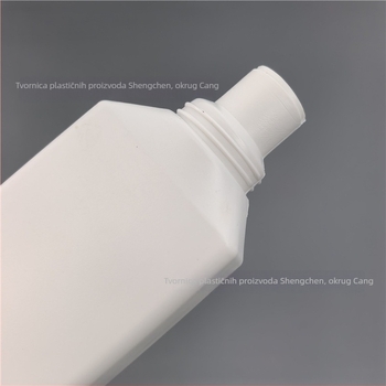 Kvadratna PE plastična boca za deterdžent za rublje, gel za tuširanje i omekšivač – 400ml/500ml