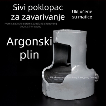 Zaštitna kapica ventila kisik cilindar, zavarena čelična ploča, fiksnog tipa s vijcima, Model B