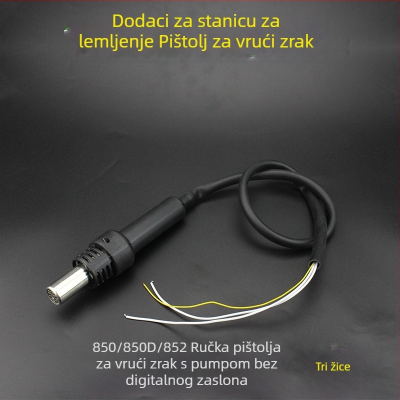 Drška za stanicu za zavarivanje toplim zrakom 850/852 – pribor za pištolu za toplinski zrak s 3 i 5 vodičima