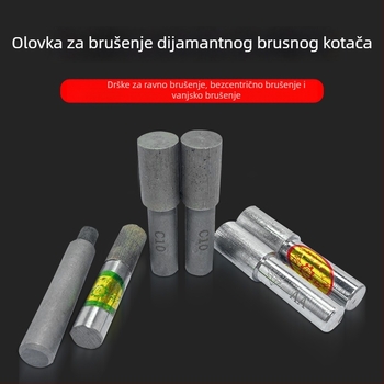 Dijamantna dresing olovka za brusne kolutove, cilindrički dijamantni dreser alat, oštar i izdržljiv
