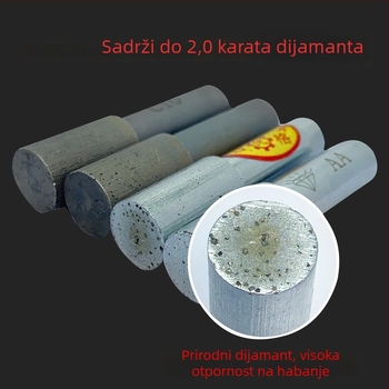 Dijamantna dresing olovka za brusne kolutove, cilindrički dijamantni dreser alat, oštar i izdržljiv
