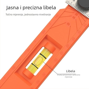 Višenamjenska pozicionirajuća linija za drvodjelstvo — paralelno označavanje, niveliranje i prilagodljiva orijentacija, visoka preciznost