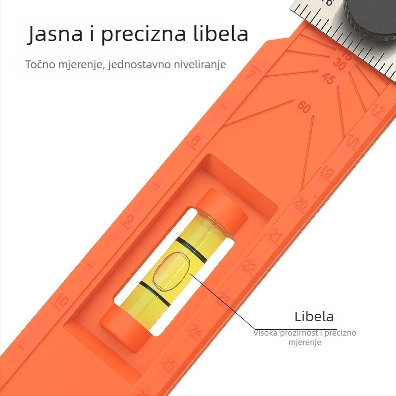 Višenamjenska pozicionirajuća linija za drvodjelstvo — paralelno označavanje, niveliranje i prilagodljiva orijentacija, visoka preciznost