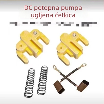 DC pumpa dodaci dijelovi: ugljikova četkica, držač četkice sa oprugom, potopna pumpa, dodaci za pumpu za električni bicikl, 12V/24V/48V/60V/72V