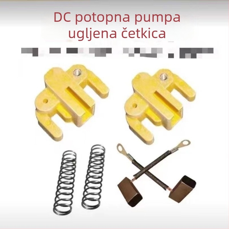 DC pumpa dodaci dijelovi: ugljikova četkica, držač četkice sa oprugom, potopna pumpa, dodaci za pumpu za električni bicikl, 12V/24V/48V/60V/72V