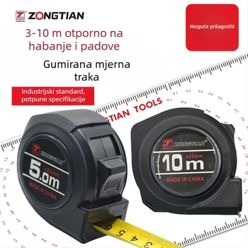 Zongtian mjerni trak, 5 m, čvrsta nehrđajuća čelična kućica, otporna na pad i habanje; dostupne duljine 3 m, 7,5 m i 10 m.