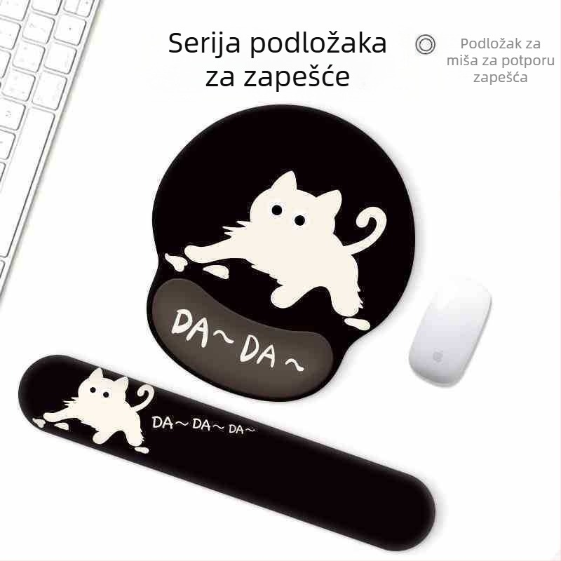Podrška zgloba za miš i tipkovnicu – podrška na radnom mjestu, podloga za miš i tipkovnicu