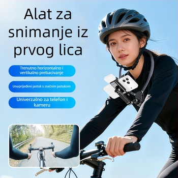 Nova magnetska držač za telefon oko vrata za putovanja, ribolov i vožnju bicikla, perspektiva iz prvog lica, fiksna kamera na prsima, stabilizacija slike