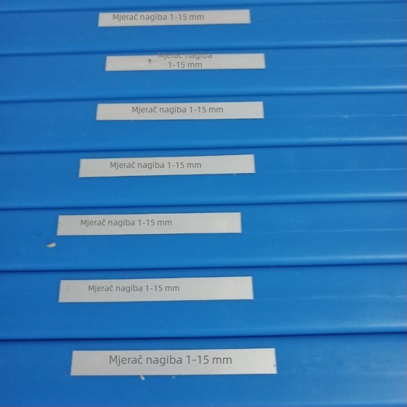 Precizan bevel gauge i klinasti feeler gauge skup za mjerenje razmaka
