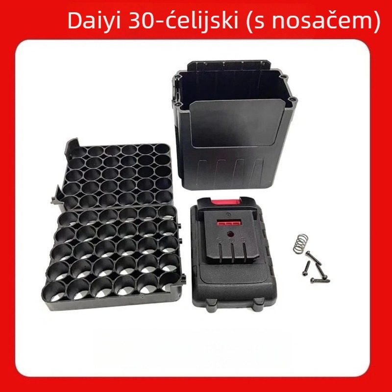 Dayi kućište baterije za električni ključ, komplet od 30 ćelija, universlna Li-ion kutija za bateriju 48V/88V/A3