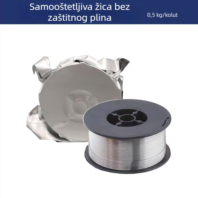 Samozaštićeni žični drut za zavarivanje s flux-core TY-Y71T-GS, 1 kg, marka Shanghai GM, bez plina
