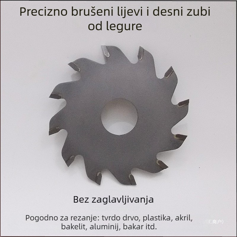 Oštrica pile promjera 2.5 inča (63 mm), HSS visoke brzine legura, dijamantni segment i smolni brusni kotač — višenamjenska rezna oštrica