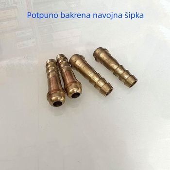Bakreni fitinzi za kisik‑acetilen, spojnice za crijev i pribor za plamenik za rezanje, s muškim i ženskim navojem