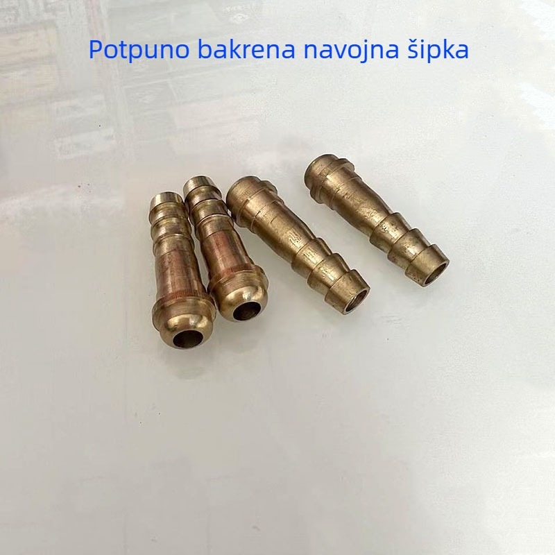 Bakreni fitinzi za kisik‑acetilen, spojnice za crijev i pribor za plamenik za rezanje, s muškim i ženskim navojem