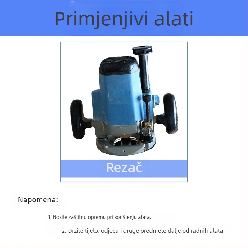 8 mm vretena s produženim ležajem – dvostrano oštar ravni nož za drvo, frez za drvo, alat od volfram čelične legure
