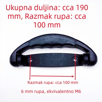 Inverter DC zavarivač s TIG (argon lukom) i plazma zavarivanje, plastična sklopiva ručka