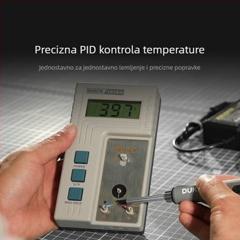 Integrirana električna stanica za lemljenje visoke snage s kontrolom temperature – komplet za kućne popravke