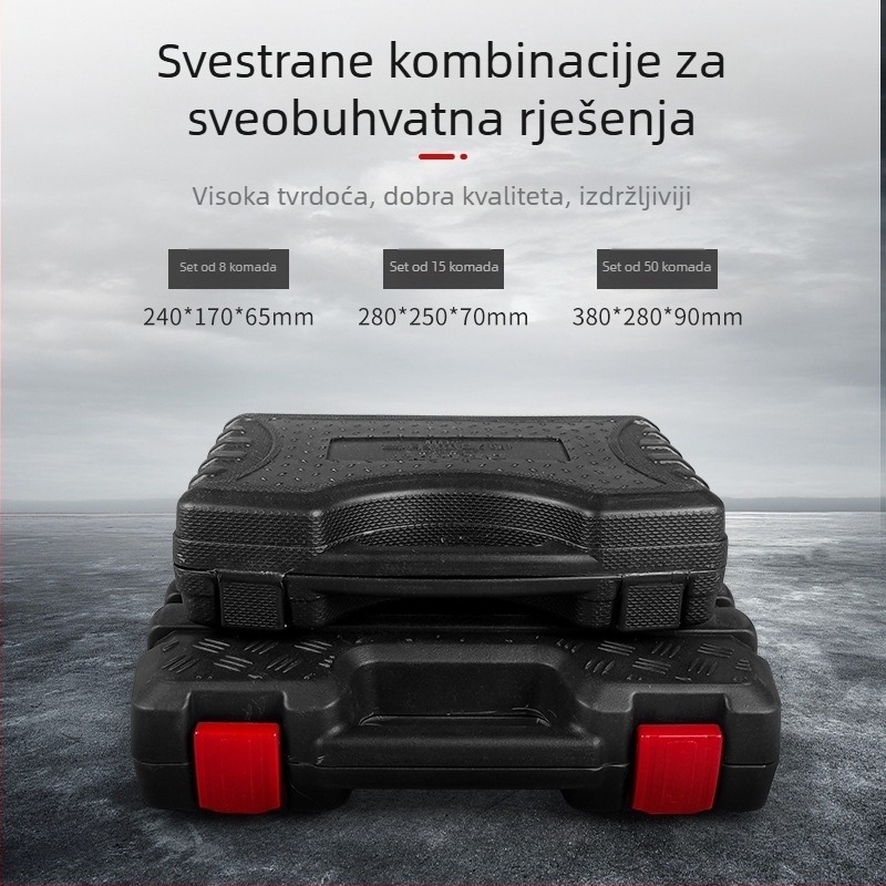 Delixi Kućni set alata – višenamjenski komplet za servis i obradu drveta za vozila (alat za demontažu)