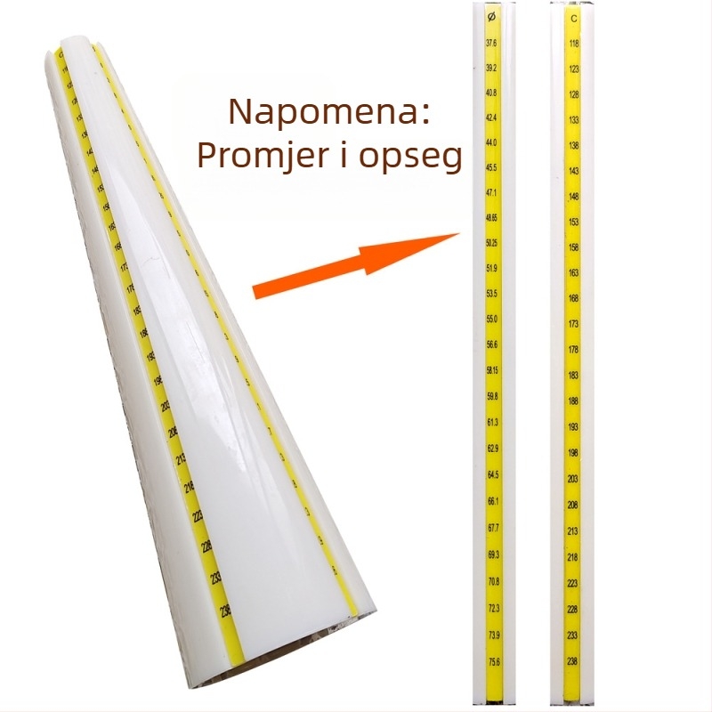 Plastični alat za mjerenje opsega narukvice, alat za popravak deformacija i čekić za korekciju