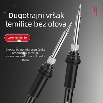 TGK stanica za lemljenje s konstantnom temperaturom 936A, s mogućnošću podešavanja temperature za popravke mobitela; uključuje lemni pištolj 936B, 60W